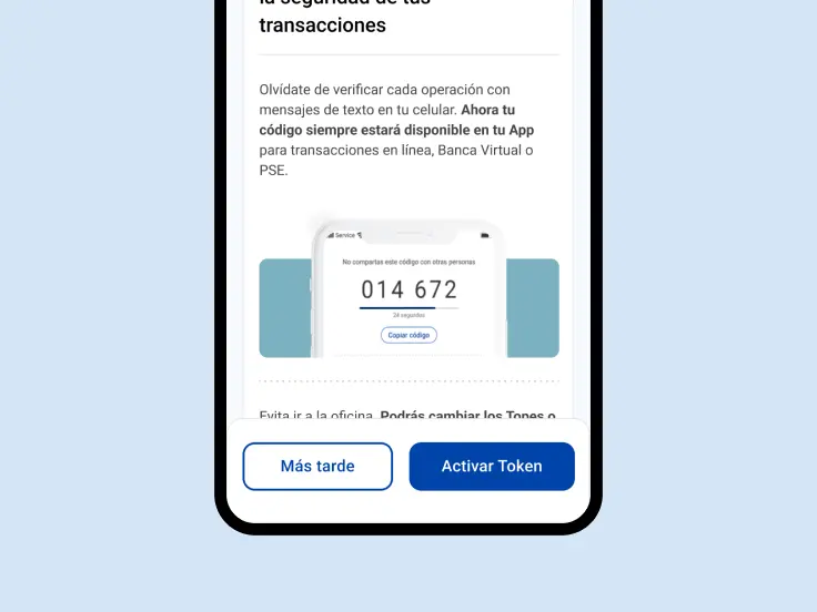 Paso 3: Activar Token